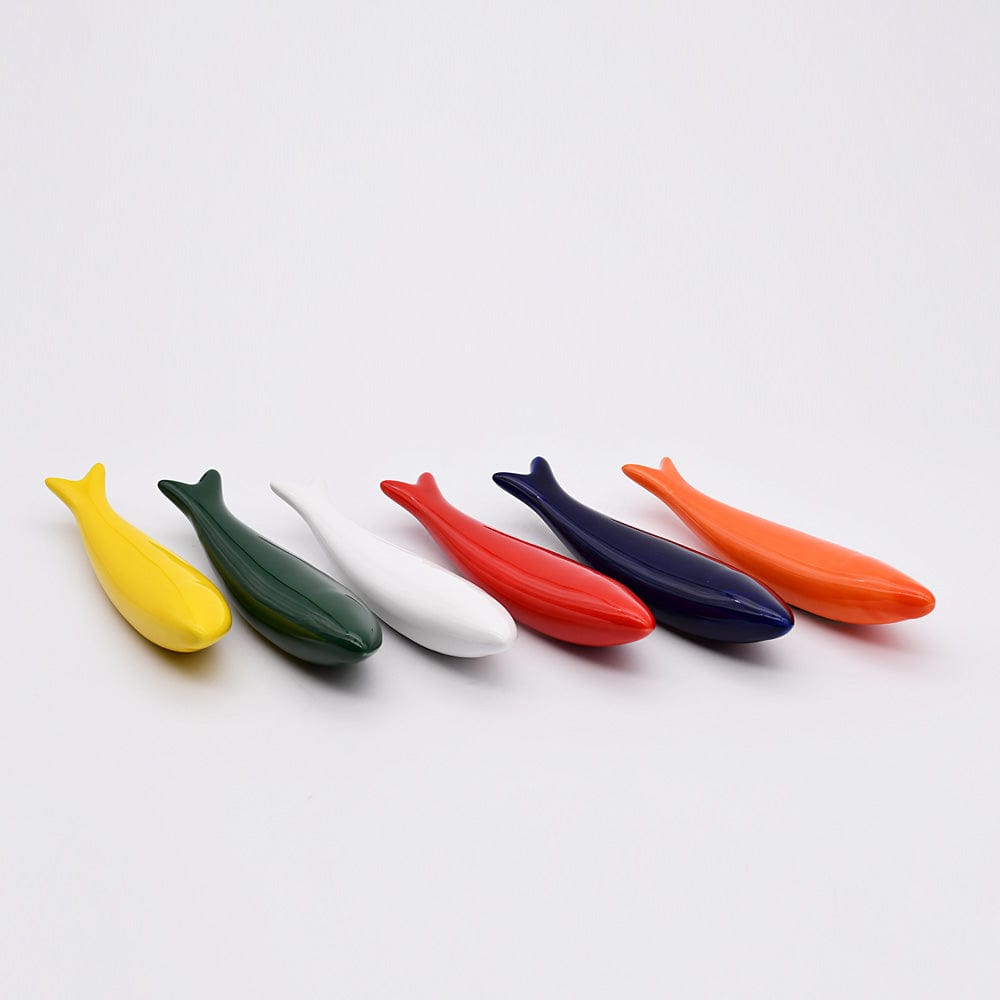 Smooth Ceramic Sardine - Orange