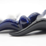 Smooth Ceramic Swallow - Cobalt Blue