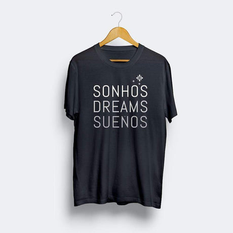 Sonhos I Unisex T-shirt - Navy Blue