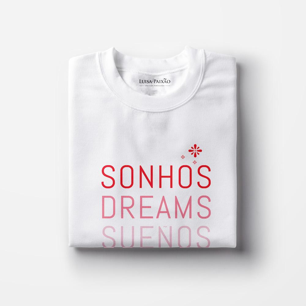 Sonhos I Unisex T-shirt - White