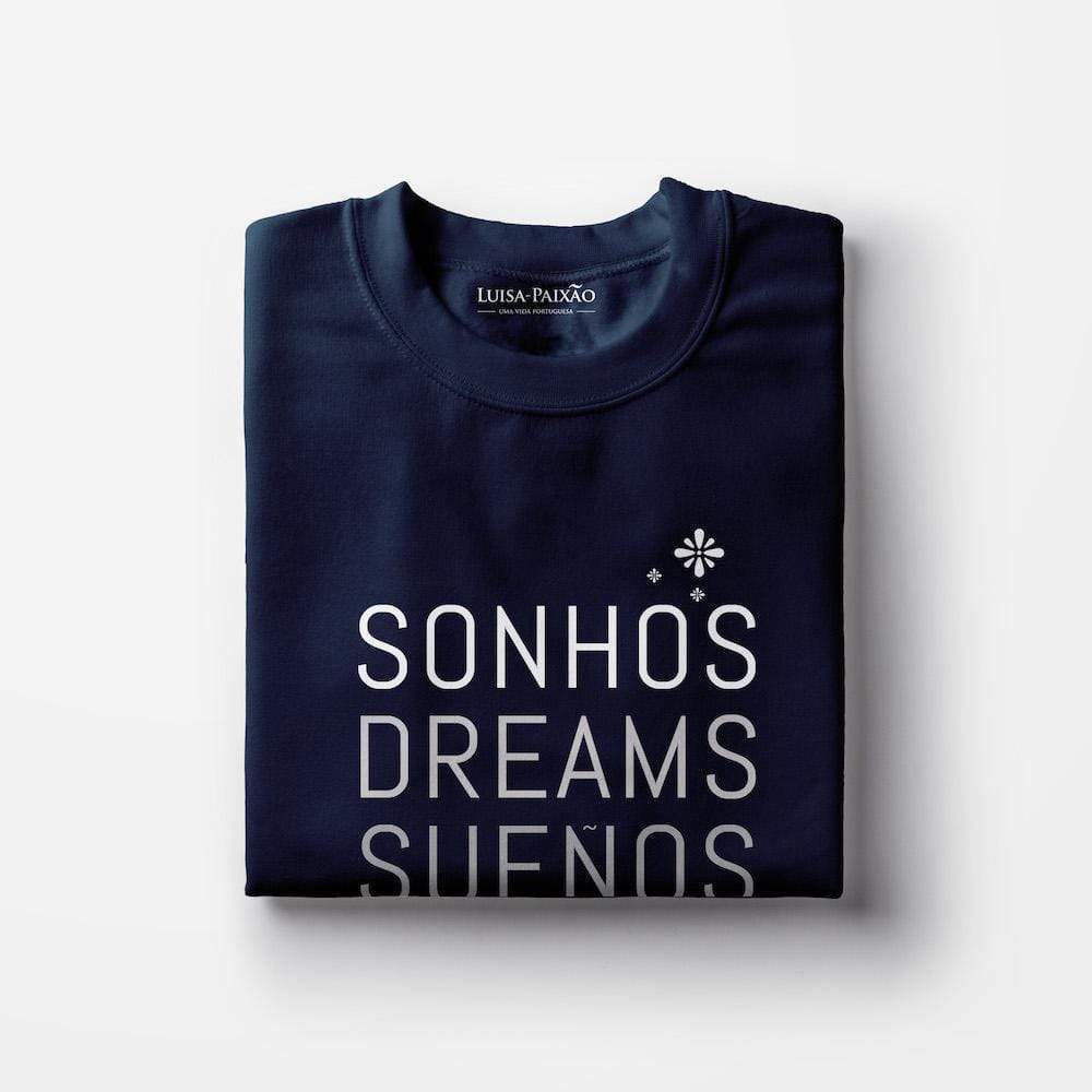 Sonhos I Women's T-shirt - Navy Blue