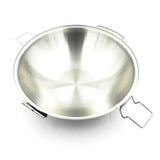 Stainless steel Cataplana pan 12.6'' - 7/8 servings