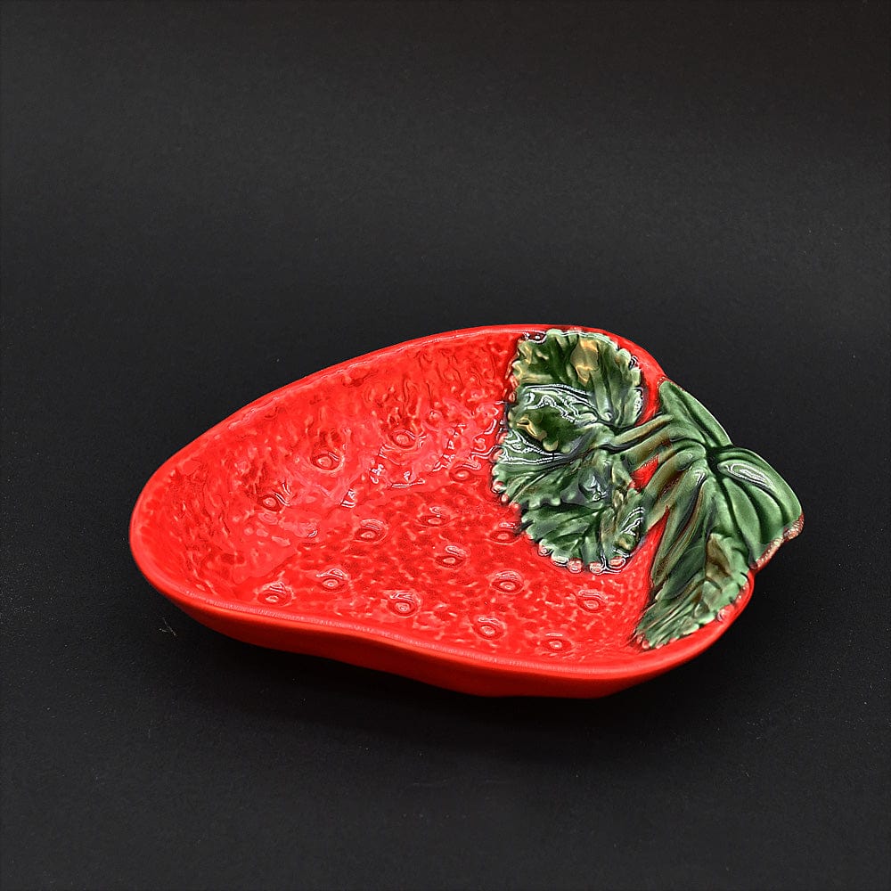 Strawberry-shaped Ceramic Bowl