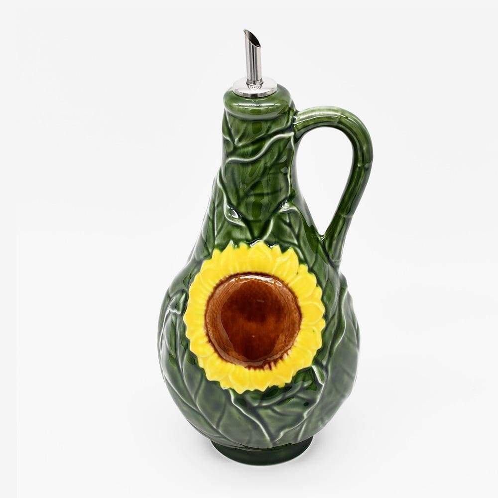 Sunflower-shaped Ceramic oil Carafe