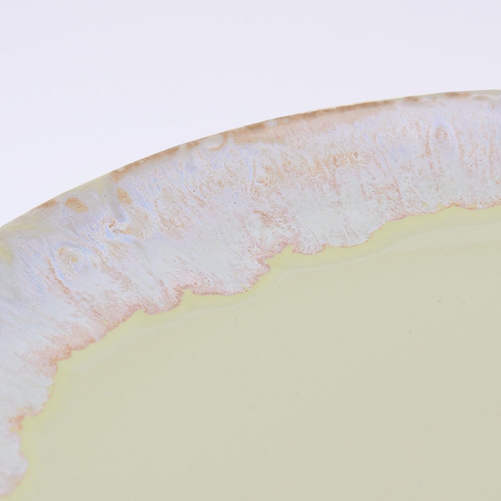 Taormina | Fine Stoneware Plate 8.3'' - Yellow