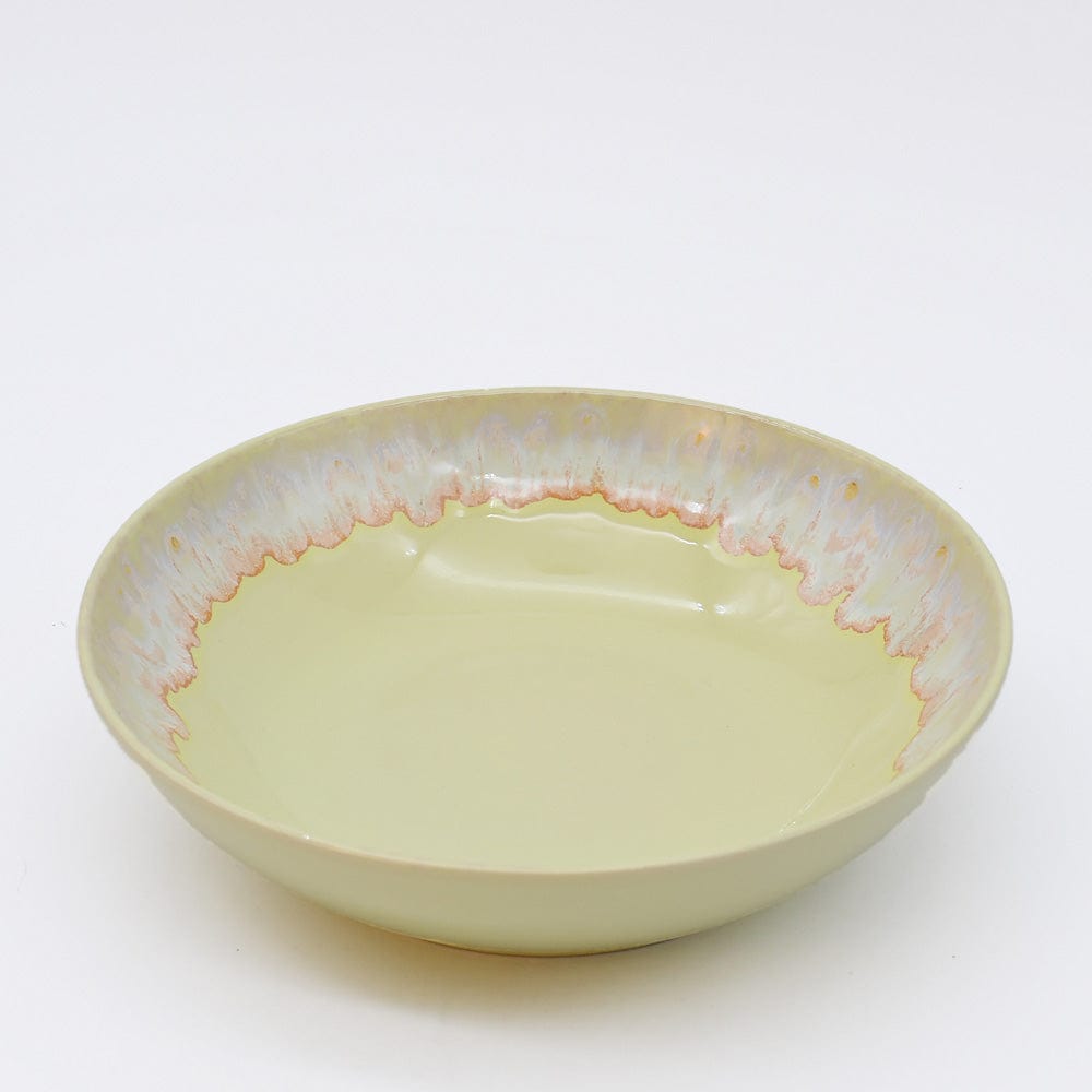 Taormina I Fine Stoneware Pasta Plate 8.7'' - Yellow