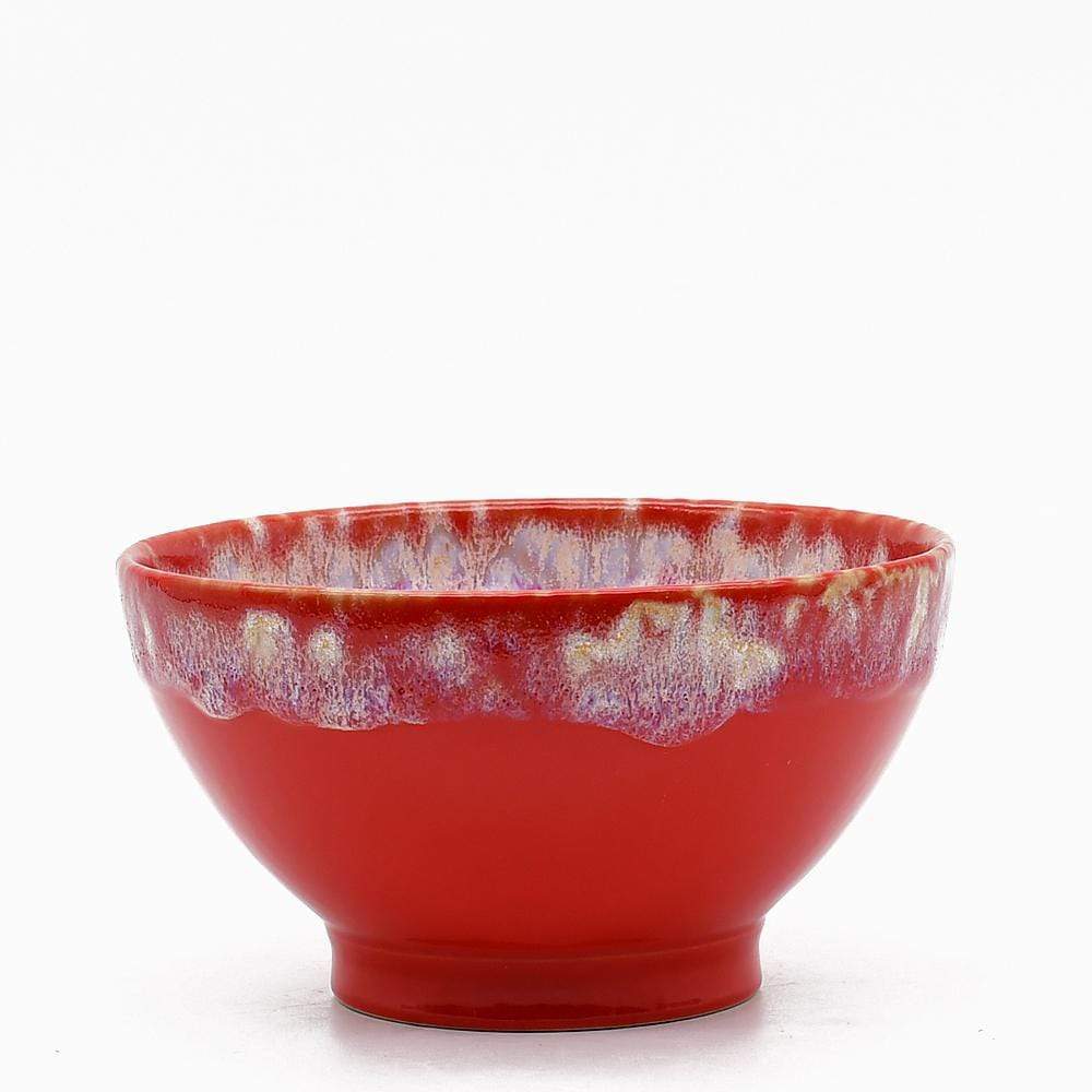 Taormina I Stoneware Bowl Red