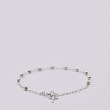 Terço I Silver Rosary Bracelet