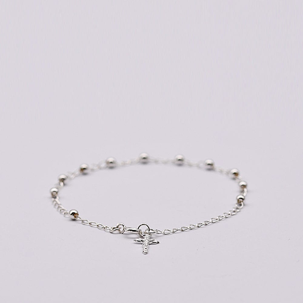 Terço I Silver Rosary Bracelet