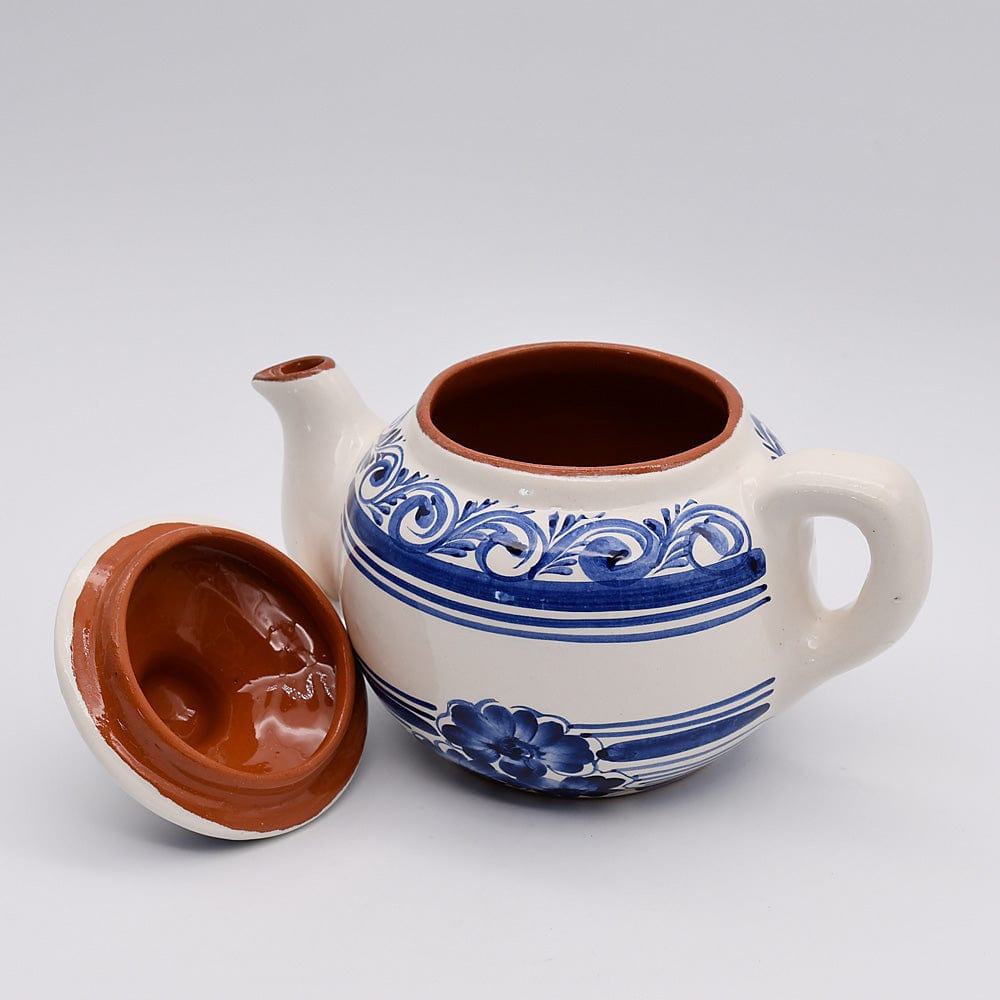 Terracotta Teapot - Blue