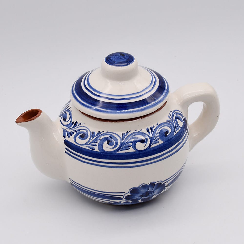 Terracotta Teapot - Blue