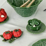 Tomato-shaped Ceramic salt-and-pepper Shaker