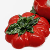 Tomato-shaped Ceramic Soup Tureen