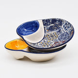 Tradicional | Ceramic Olive Dish - Blue