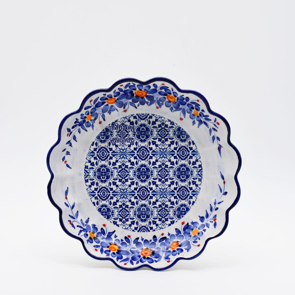 Tradicional | Ceramic Salad Bowl Blue - 9.4"