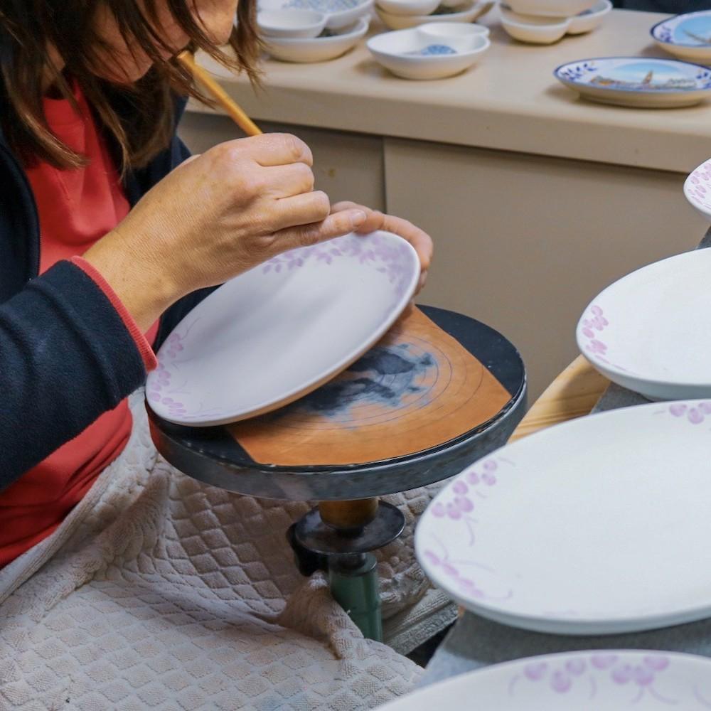 Tradicional | Ceramic Salad Bowl Blue - 9.4"