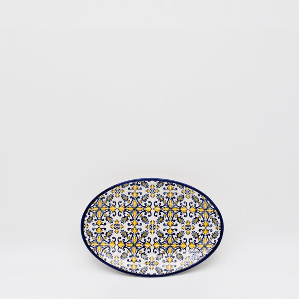 Tradicional I Ceramic dish - Yellow - 6.7"