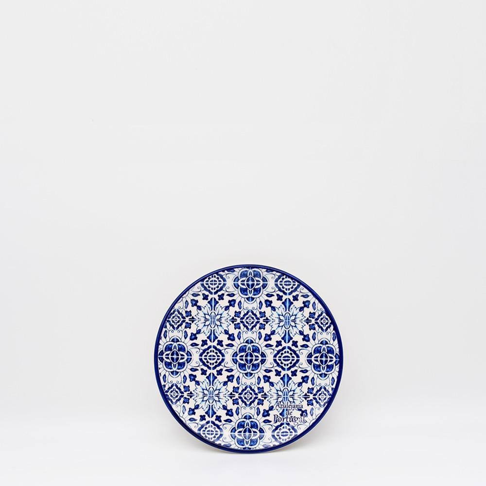 Tradicional I Ceramic Plate - Blue - 5.1"