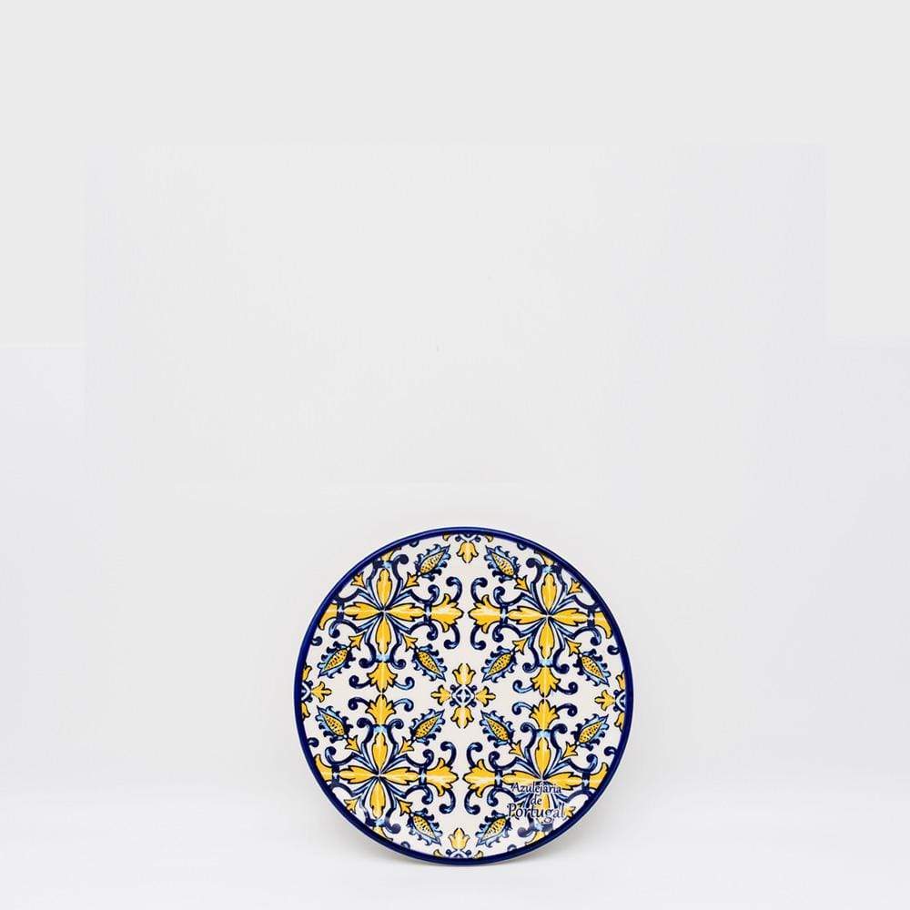 Tradicional I Ceramic Plate - Yellow - 4.3"