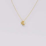 Trevo I Gold plated Silver Filigree Necklace