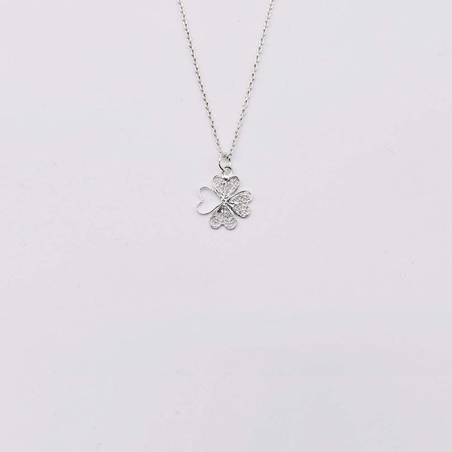 Trevo I Silver Filigree Necklace