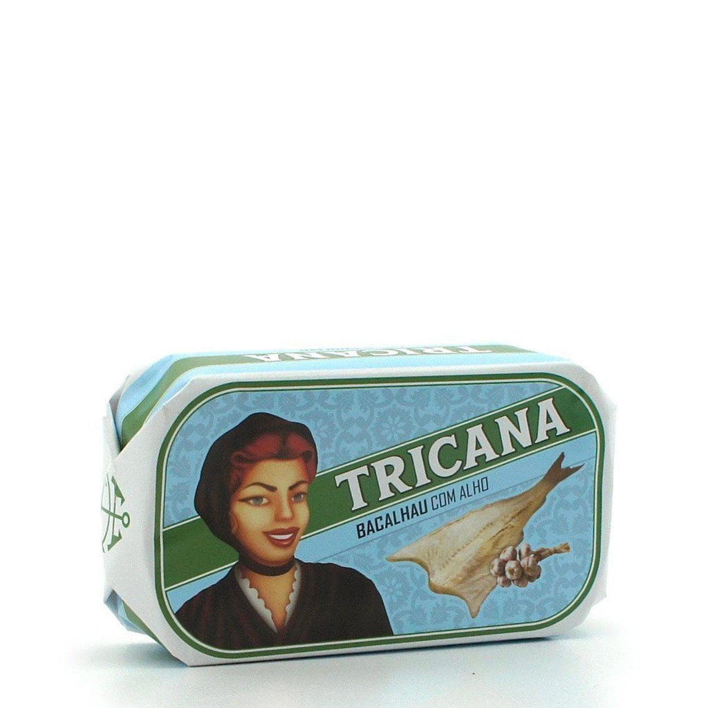 Tricana I Canned Codfish in olive oil and garlic