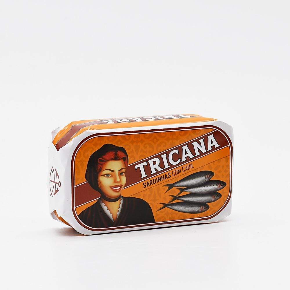 Tricana I Canned Sardines in Olive Oil and Curry