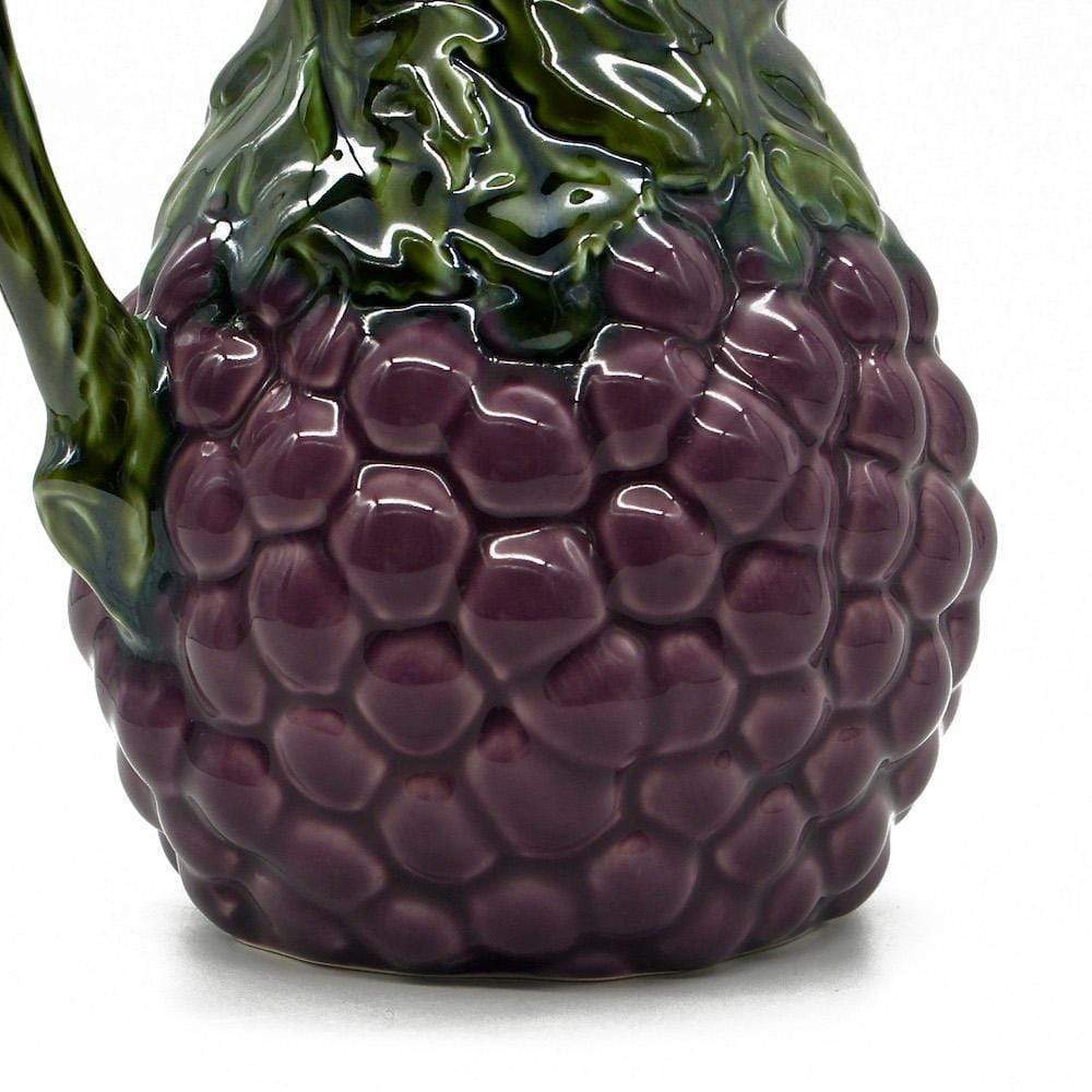 Uvas I Ceramic Pitcher - Purple